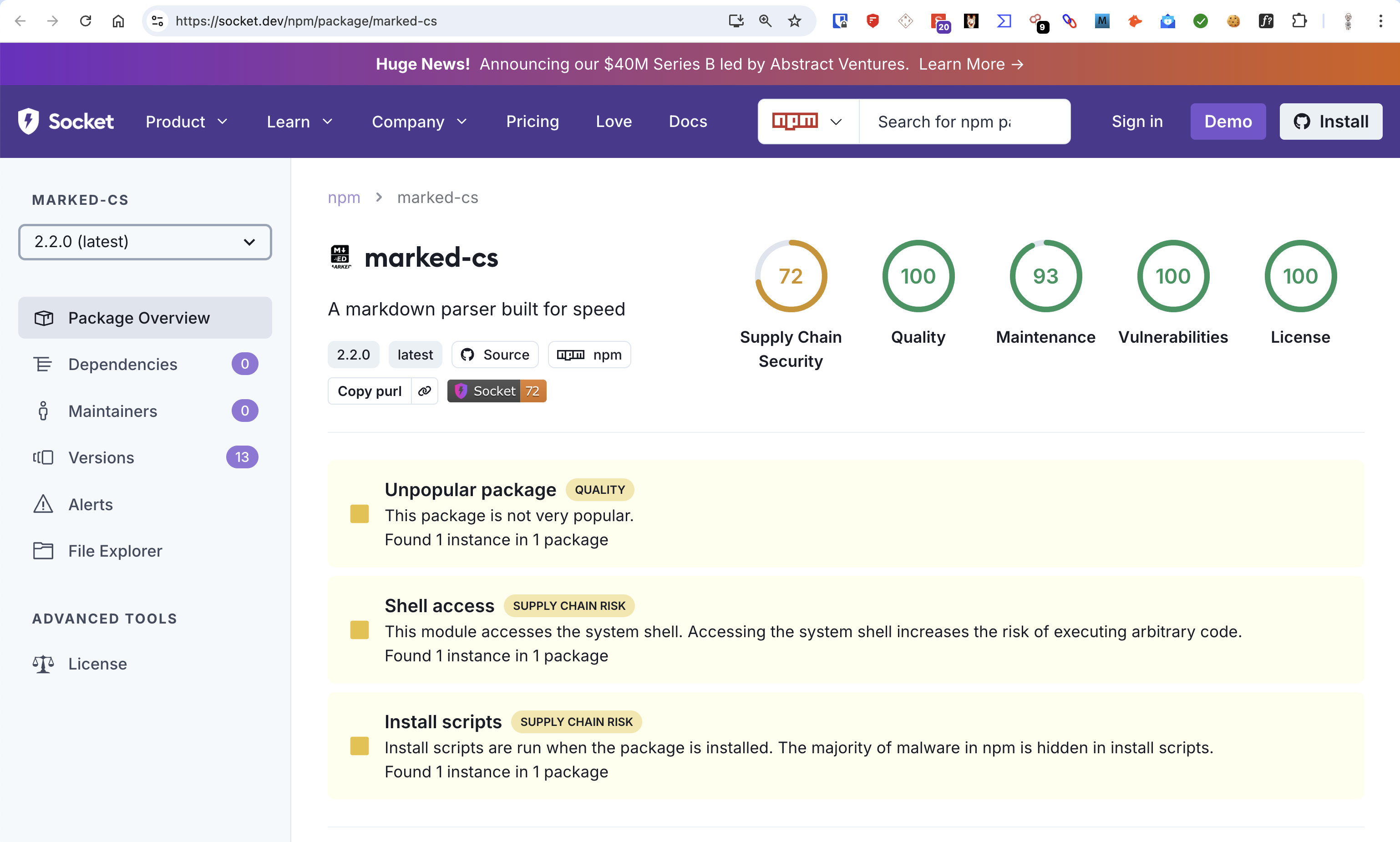 socket-doesnot-identify-malicious-npm-packages